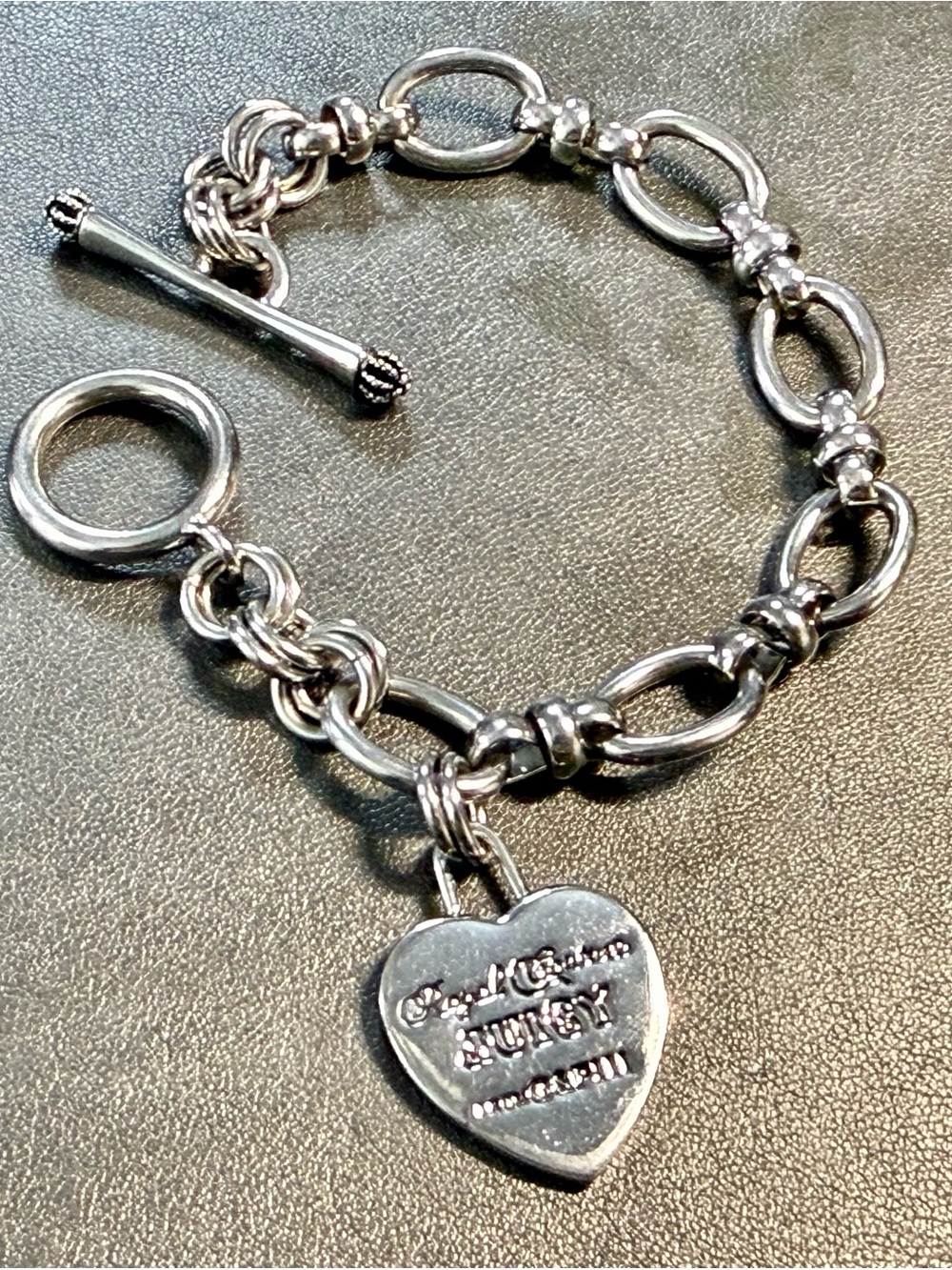 Juicy Couture Heart Charm Bracelet